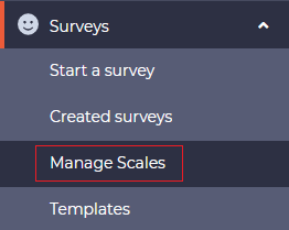 Manage Scales