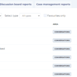 The Reports Management Page